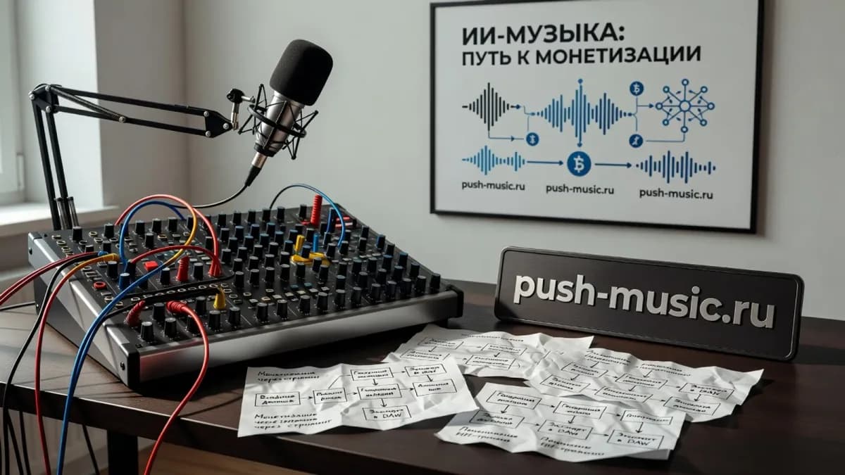 ИИ-музыка и путь к монетизации: можно ли легально зарабатывать на треках, созданных нейросетью