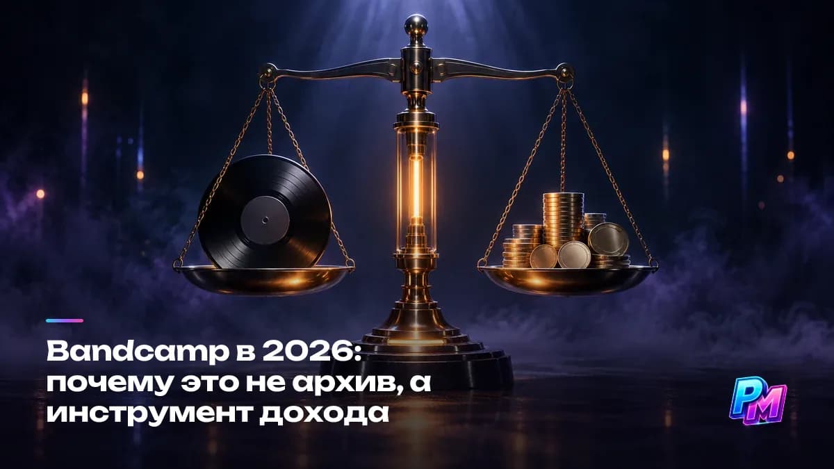 Bandcamp как инструмент дохода: на одной чаше весов музыка, на другой — деньги от прямых продаж