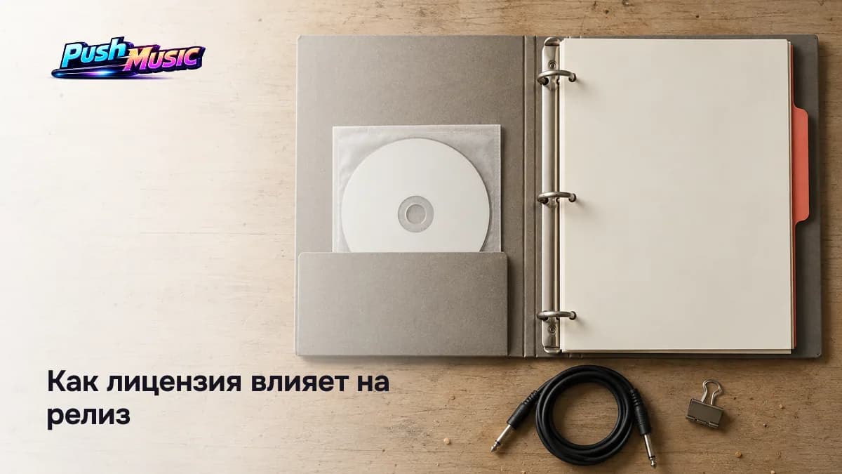 Как лицензия влияет на релиз: разрешение на коммерческую дистрибуцию и обязательное упоминание продюсера в названии трека