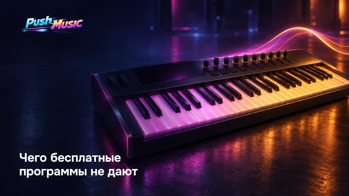 Чего не дают бесплатные DAW: набор встроенных инструментов и эффектов против базового комплекта у бесплатных аналогов