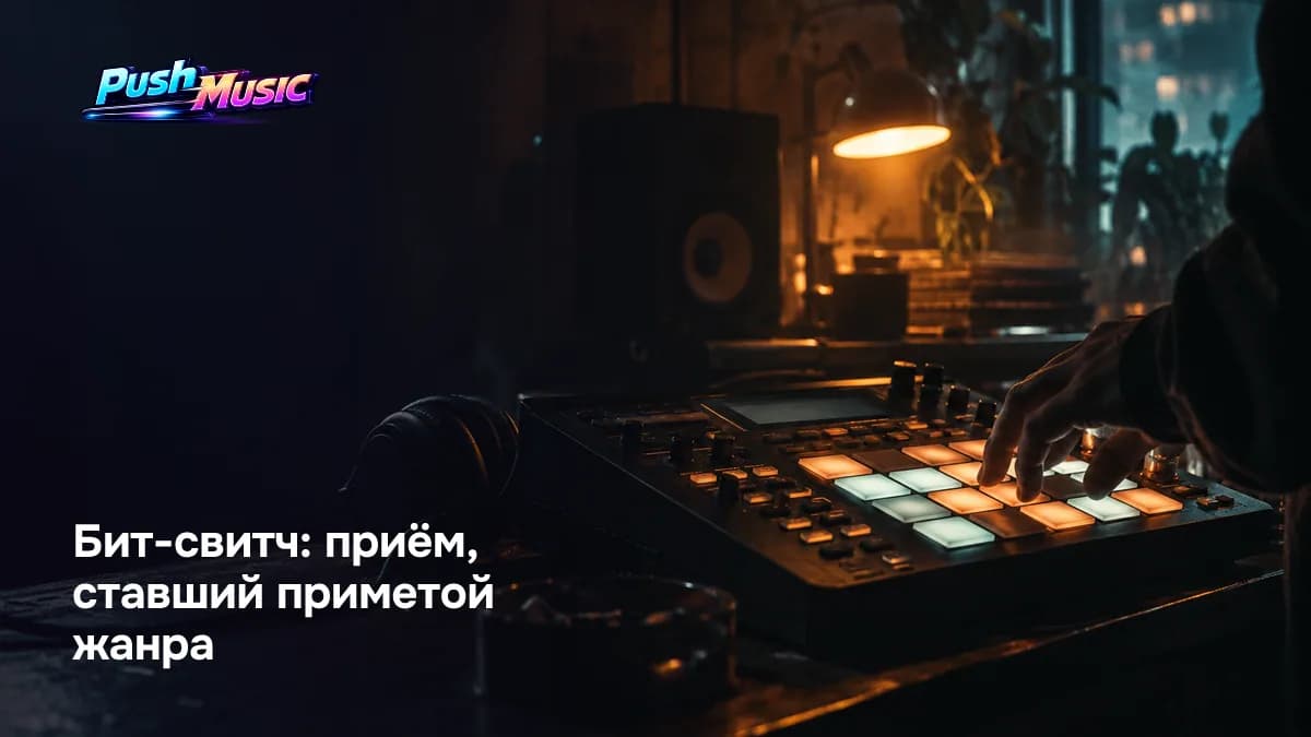 Бит-свитч: резкая смена инструментала посреди трека, которая удерживает внимание слушателя