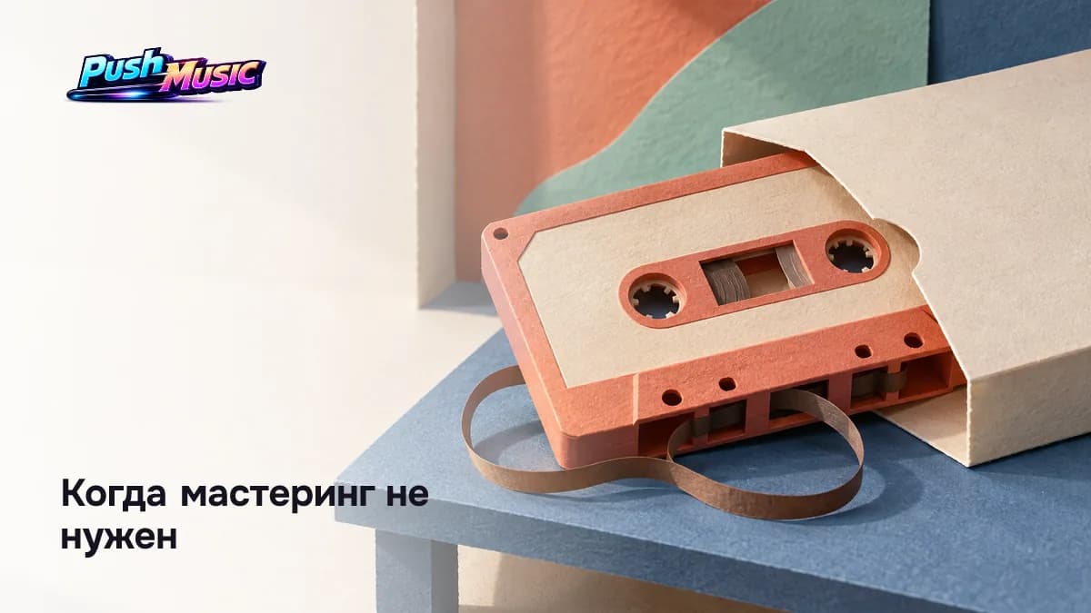 Когда мастеринг не нужен: демо для лейбла оценивают по потенциалу материала, а не по финальному звуку
