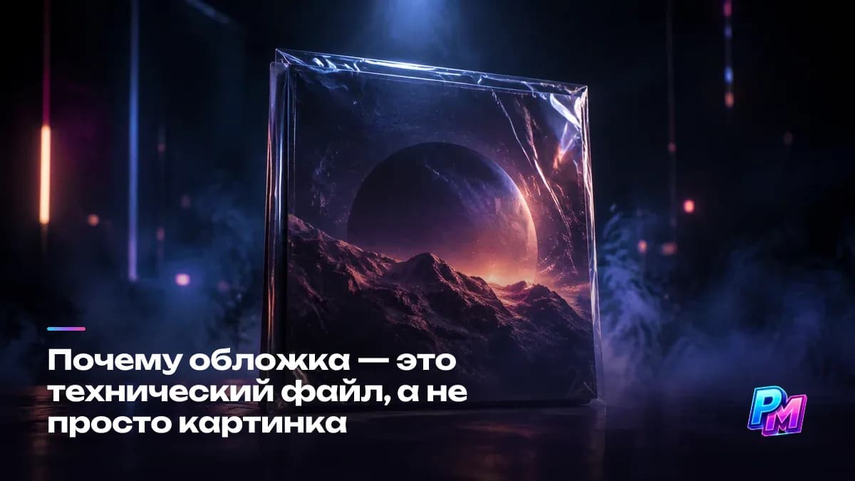 Обложка трека — технический файл: размер, формат и цветовой профиль важны площадкам не меньше картинки