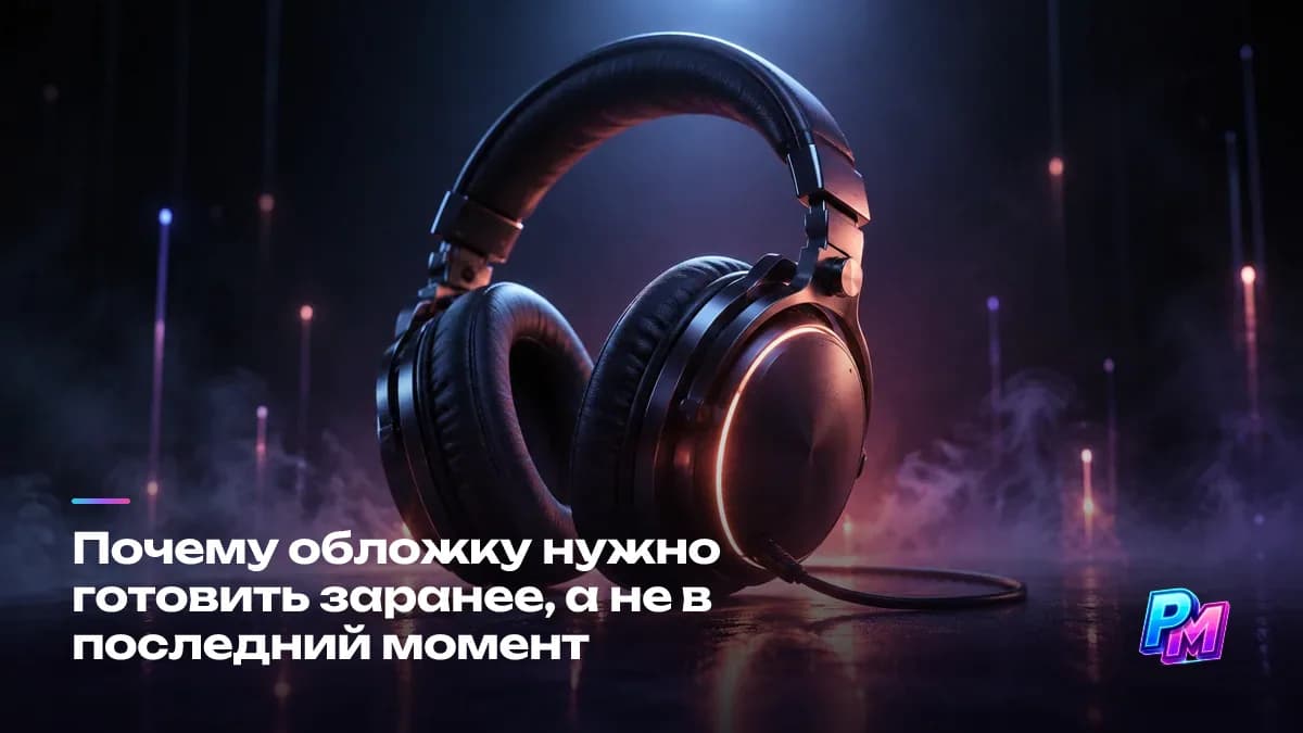 Обложка — часть подготовки релиза наравне со звуком: её делают заранее, а не в вечер перед загрузкой