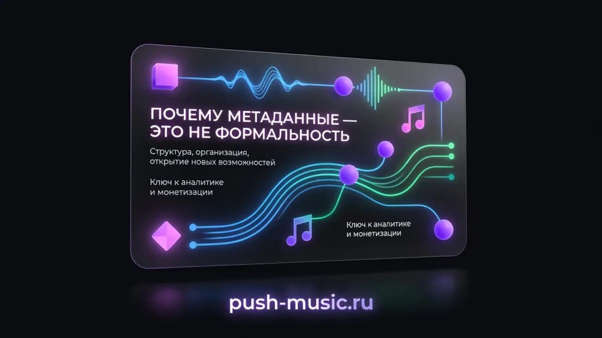Почему метаданные — не формальность: структура релиза как ключ к аналитике и монетизации