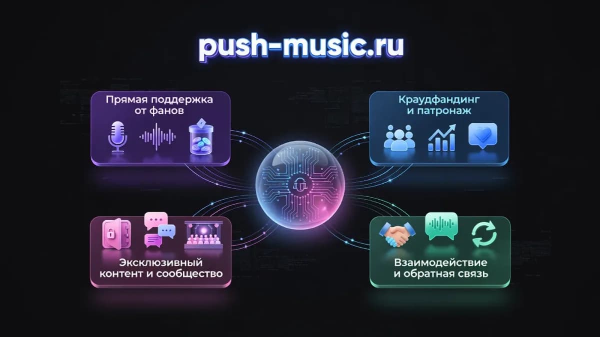 Что такое донаты в музыке: прямая поддержка, краудфандинг от фанатов, эксклюзивный контент и обратная связь