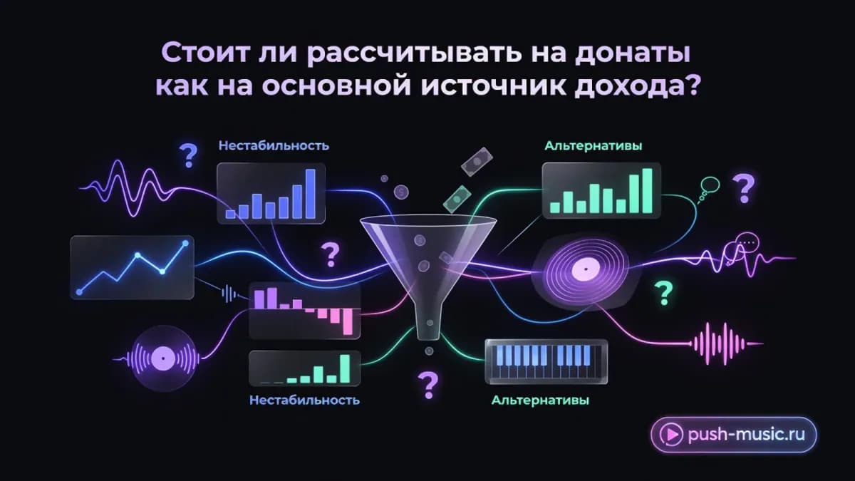 Стоит ли рассчитывать на донаты как на основной источник дохода: нестабильность поступлений и альтернативы