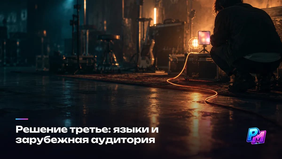 Неожиданная страна в статистике — обычно чужой плейлист или ролик: сначала найти источник, не менять язык каталога из-за всплеска, а при устойчивой доле проверить версию трека