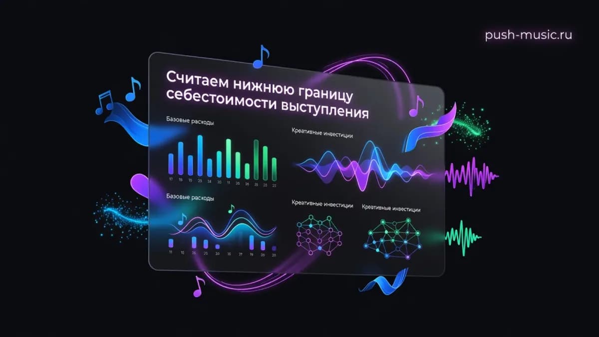 Считаем нижнюю границу гонорара: базовые расходы и креативные вложения в выступление