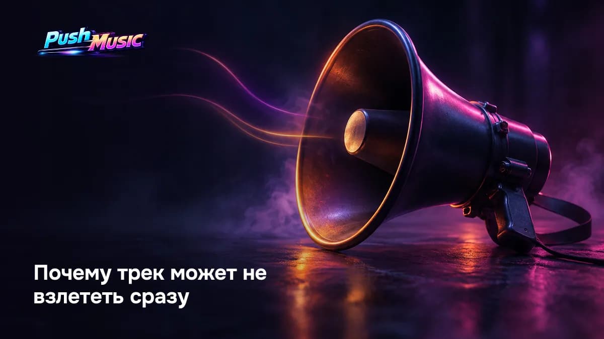 Почему трек может не взлететь сразу