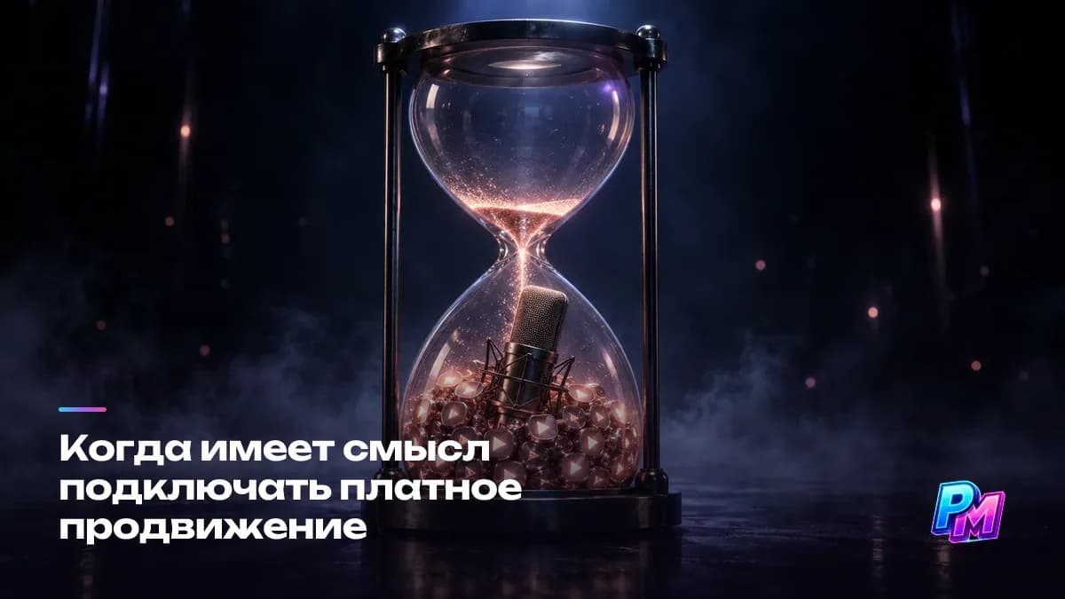 Когда подключать платное продвижение: у трека есть окно в первые недели, пока площадка к нему присматривается