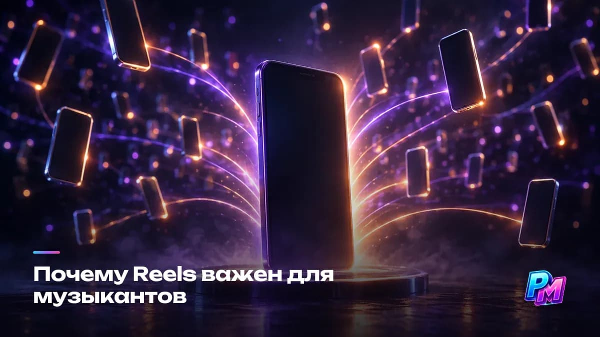 Почему Reels важен музыканту: охват без рекламы среди неподписанных и алгоритм, который сам продвигает формат