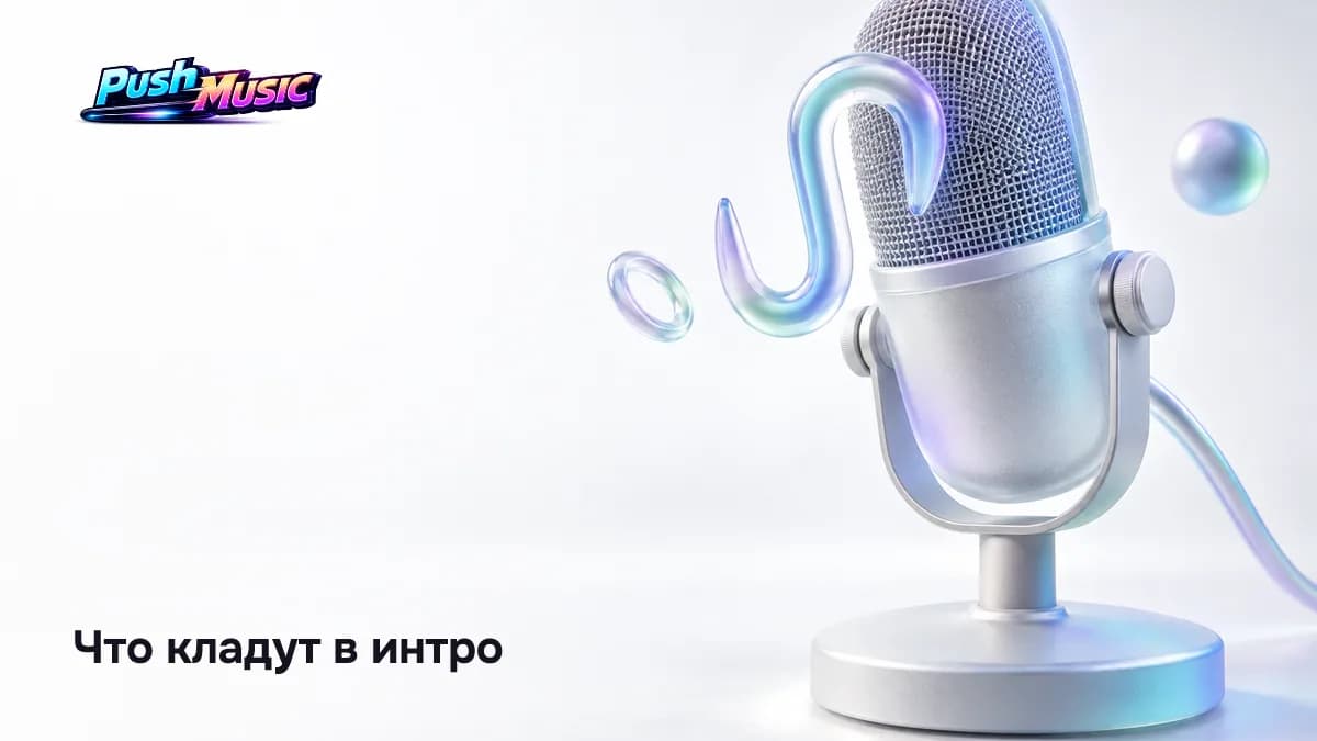Что кладут в интро трека: вынесенный вперёд хук, один инструмент или короткая зацепка для слушателя