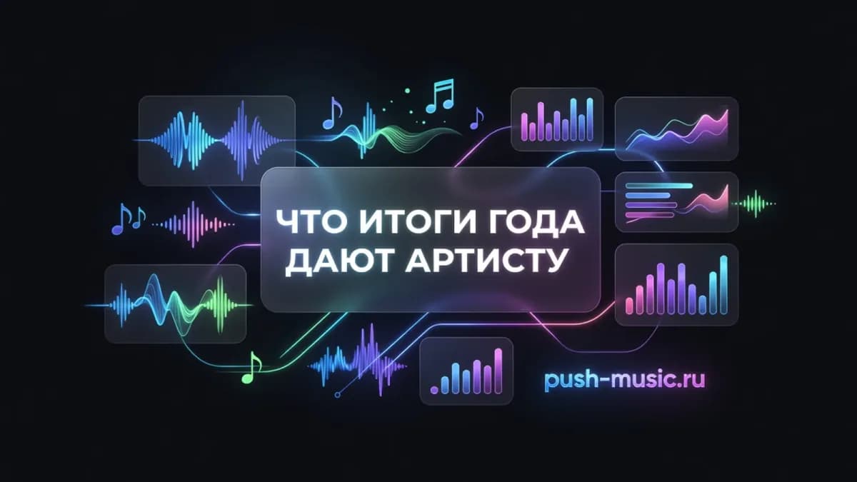 Что итоги года дают артисту: охват, данные об аудитории и повод для контента