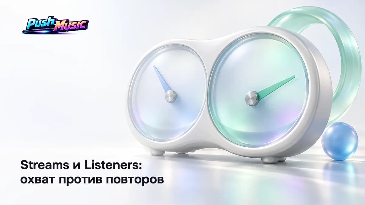 Streams и Listeners в Spotify for Artists: прослушивания от 30 секунд против числа уникальных слушателей