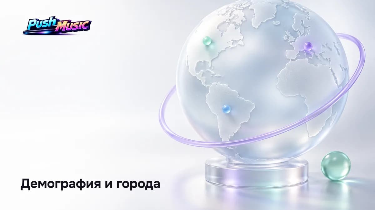 Демография и города в разделе Audience: где планировать концерты и на кого настраивать таргетированную рекламу