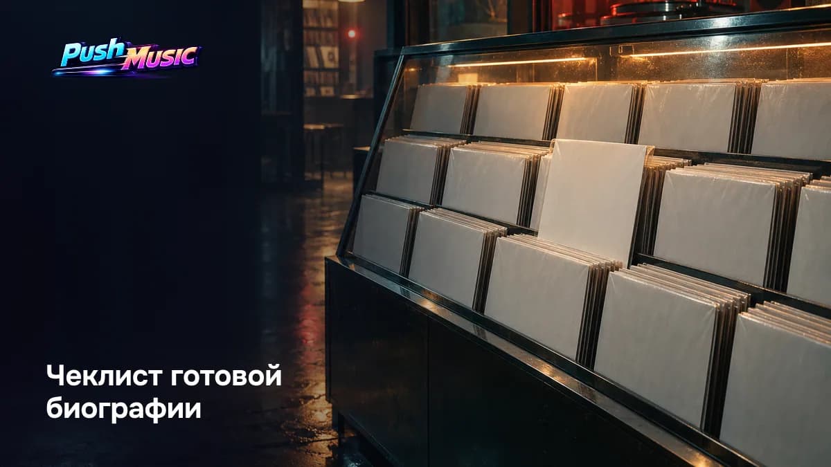 Чек-лист готовой биографии: третье лицо, жанр в первых предложениях, конкретный факт и никаких пустых эпитетов