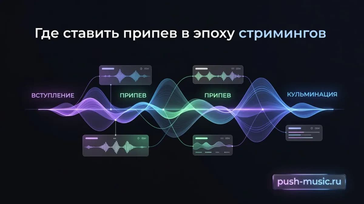 Где ставить припев в эпоху стримингов: вступление, припев и кульминация на волне трека