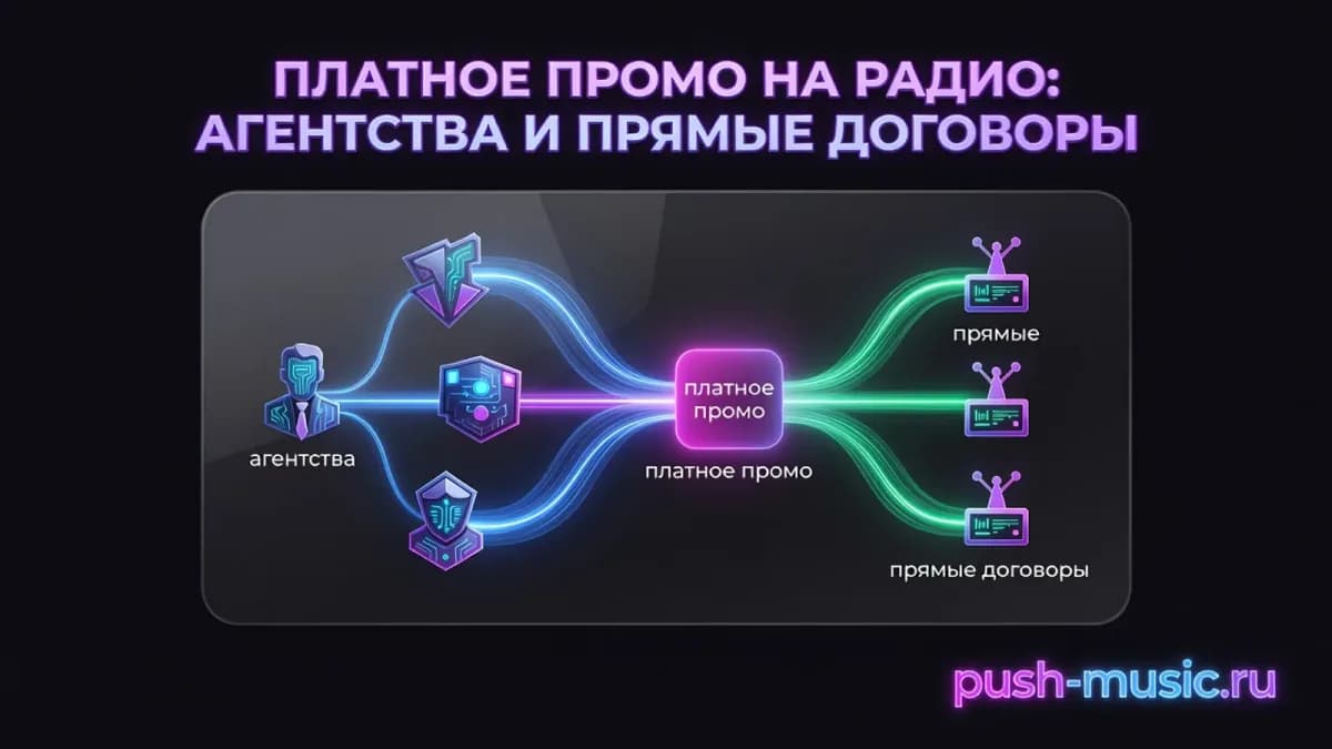 Платное промо на радио: работа через агентства и прямые договоры со станциями