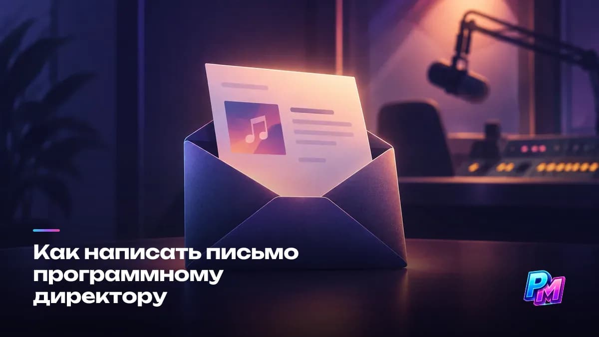 Письмо программному директору: одно короткое сообщение со ссылкой на трек решает, послушают его или нет