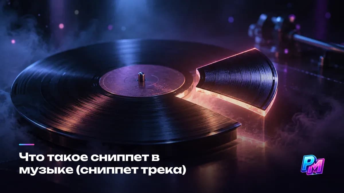 Сниппет — короткий фрагмент трека, вырезанный из целого релиза для соцсетей