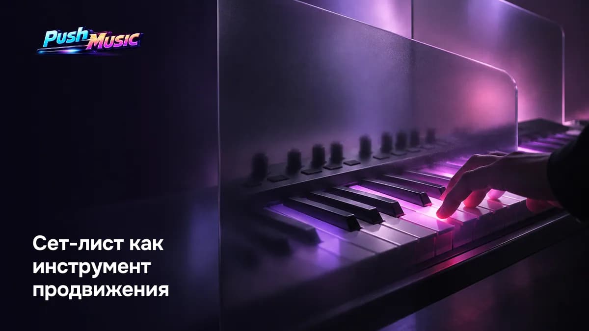 Сет-лист как инструмент продвижения: свежий релиз ставят не последним, а туда, где он зацепит зал