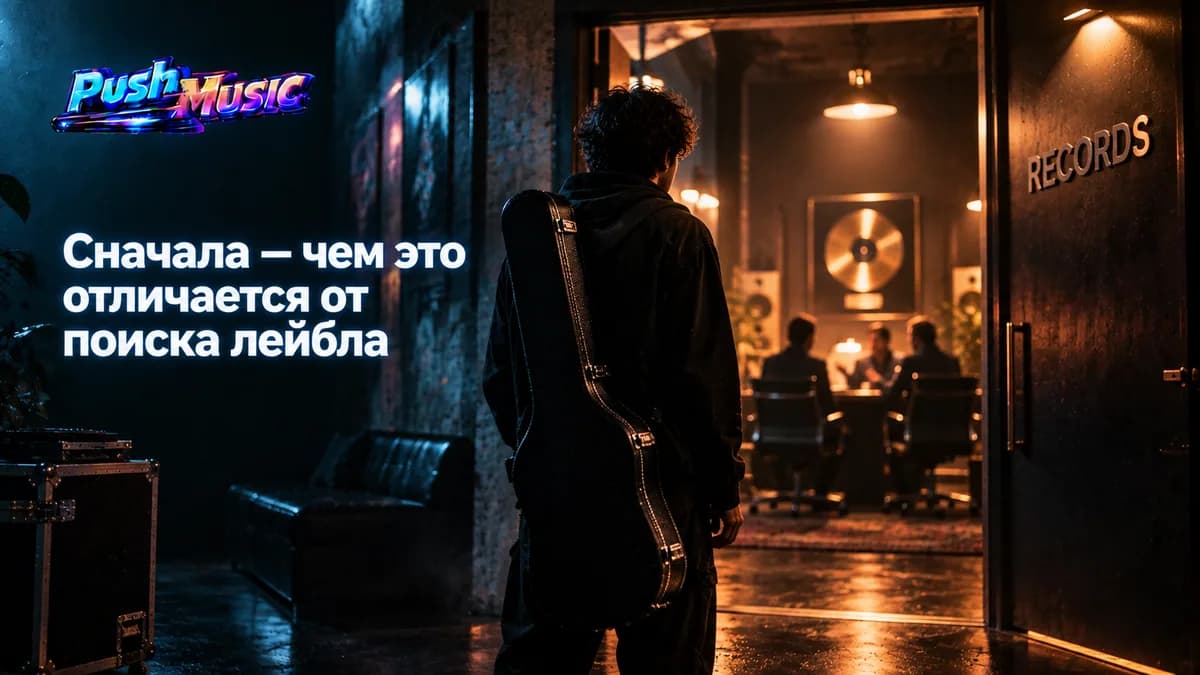 Сначала — чем это отличается от поиска лейбла