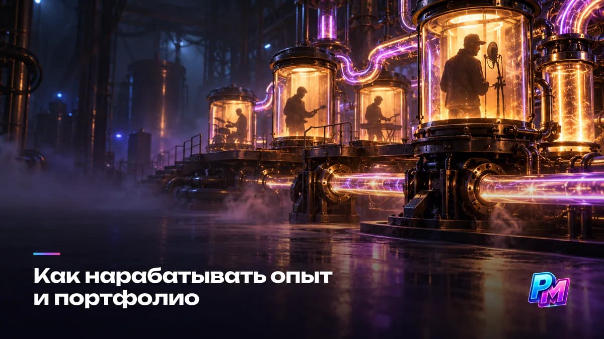 Как нарабатывать портфолио: работать на реальных треках, а не учебных, доводить проекты до конца и выкладывать работы — незаконченное не считается
