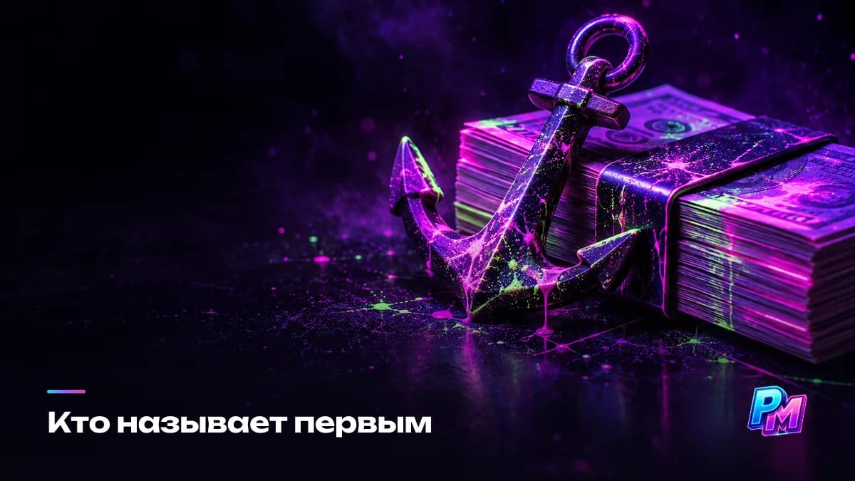 Кто называет цену первым: обычно вы, потому что первая озвученная цифра становится точкой отсчёта — исключение только там, где порядок бюджета вам вообще неизвестен