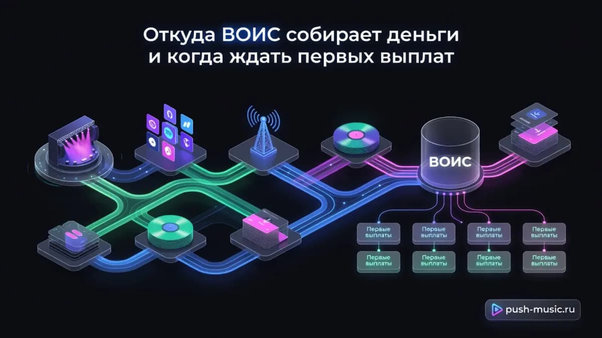 Откуда ВОИС собирает деньги и когда ждать первых выплат исполнителю