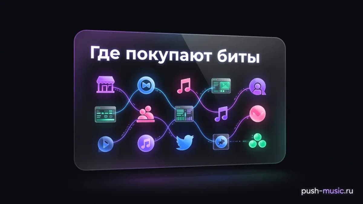 Где покупают биты: маркетплейсы битов, площадки продюсеров и прямые сделки