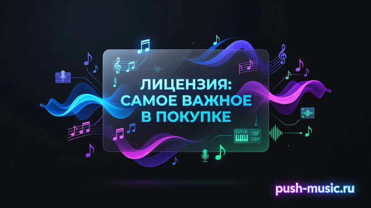 Лицензия — самое важное в покупке бита: что именно вы получаете вместе с файлом