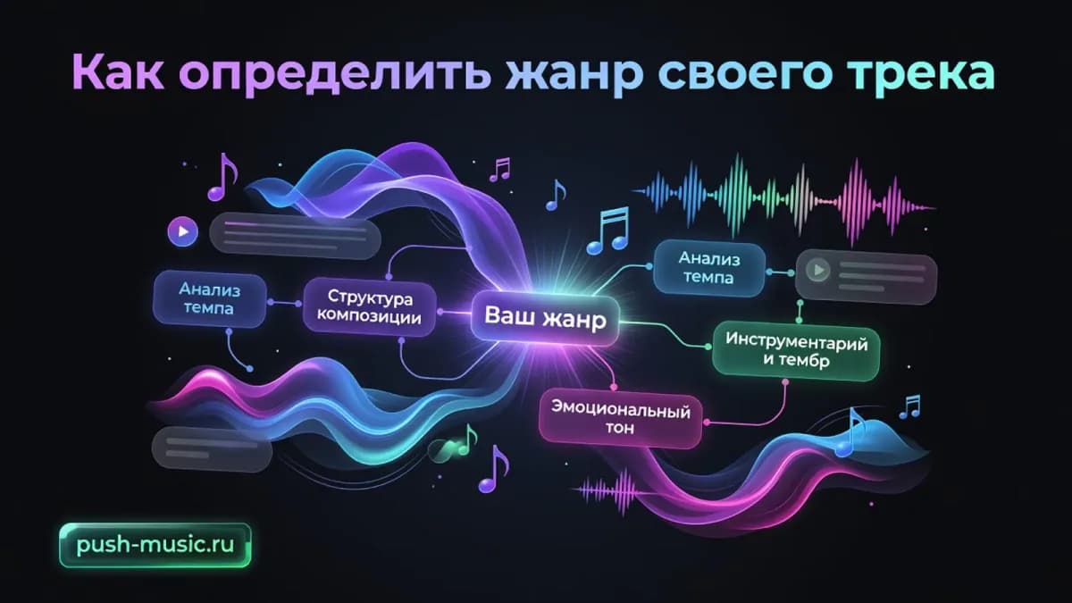 Как определить жанр своего трека: анализ темпа, структуры композиции, инструментария и эмоционального тона