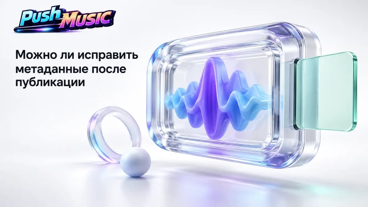 Можно ли исправить метаданные после публикации