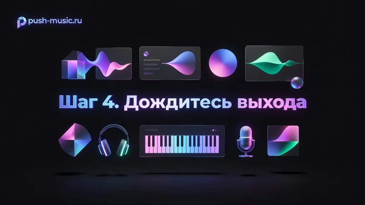 Шаг 4 — дождитесь выхода релиза в VK Музыке