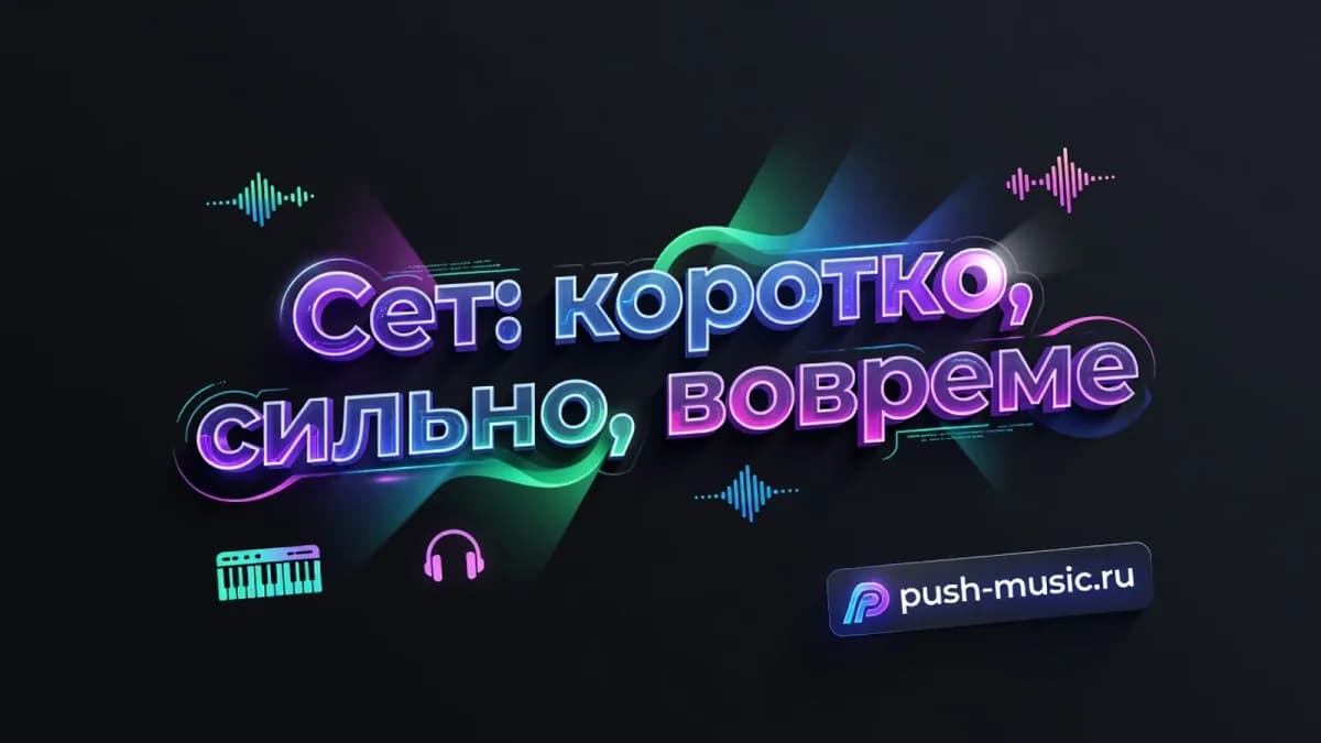 Сет на разогреве: коротко, сильно и вовремя — как построить программу выступления