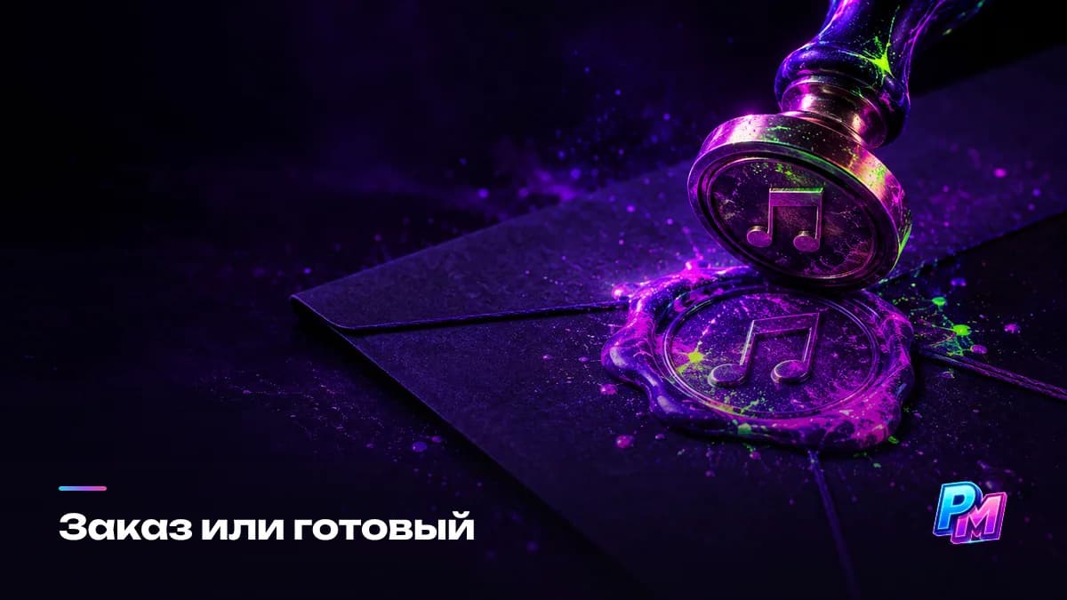 Заказ или готовый бит: под готовый подстраиваетесь вы, заказной делается под вас — заказывать стоит, когда среди готовых нет подходящего или трек делается надолго