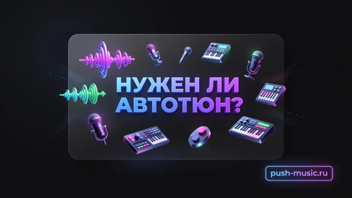 Нужен ли автотюн при домашней записи вокала
