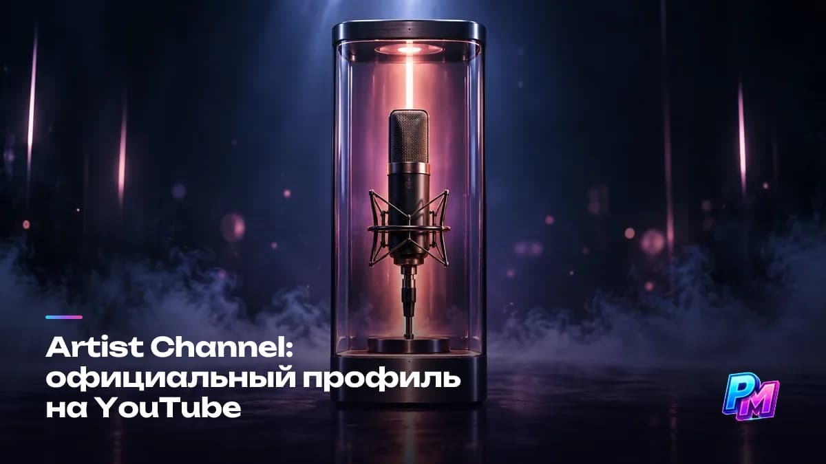 Artist Channel: официальный канал артиста собирает клипы, топики и релизы в один профиль