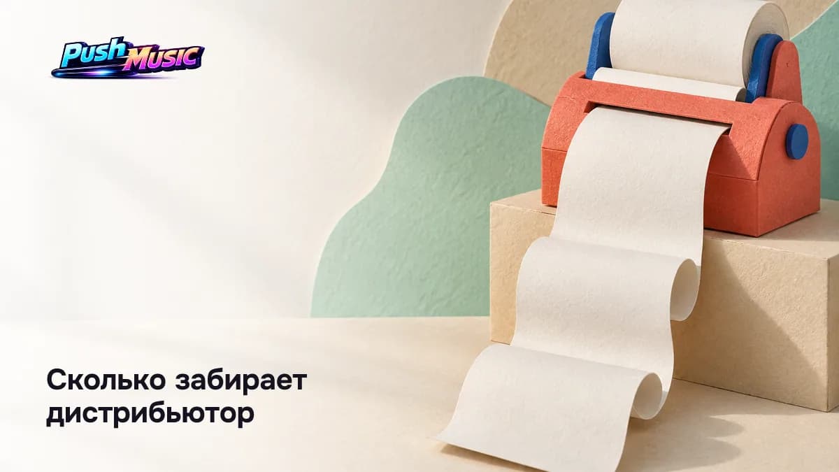 Сколько забирает дистрибьютор: либо плата за размещение и 100% роялти, либо бесплатный выход и процент с дохода