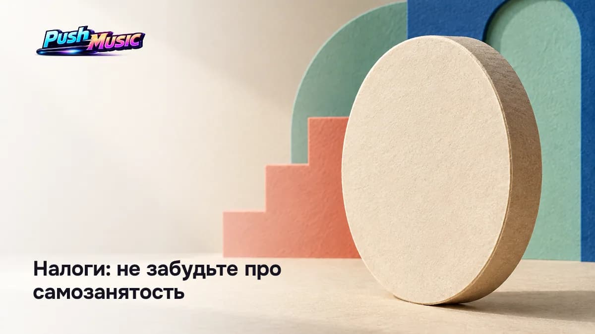 Налоги с роялти: самозанятость с низкой ставкой и минимумом отчётности как простой вариант для музыканта