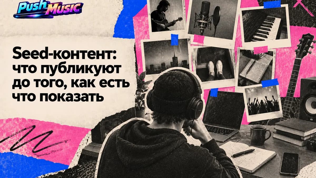 Seed-контент: что публикуют до того, как есть что показать