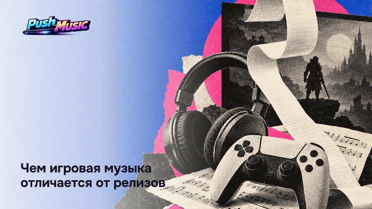 Чем игровая музыка отличается от релизов: заказчик тут разработчик, и трек решает задачу, а не нравится слушателю