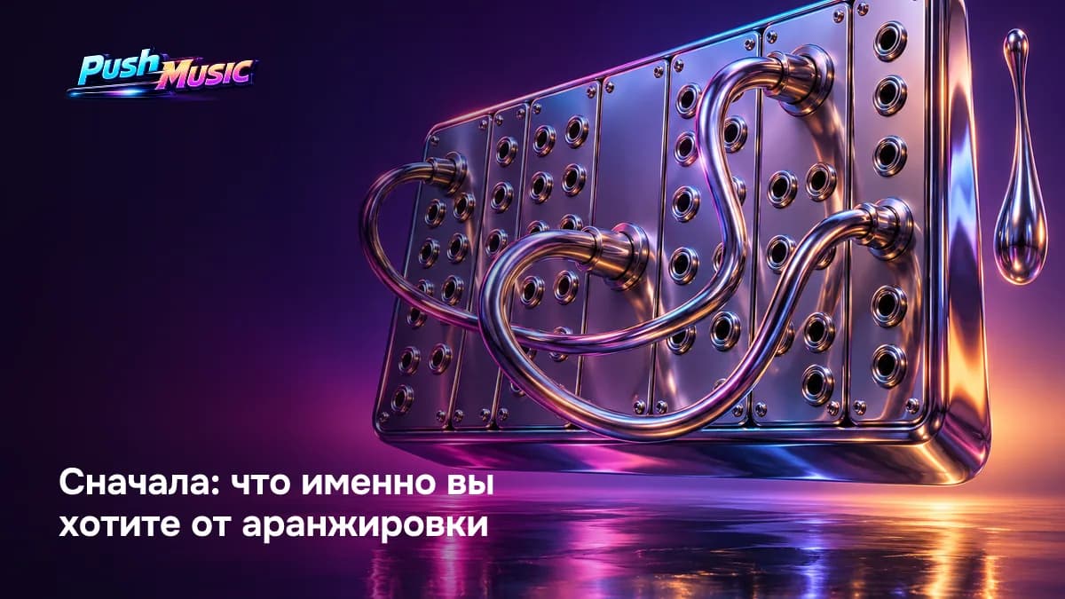 Что вы хотите от аранжировки: услышать черновик за вечер или получить дорожки, которые можно сводить