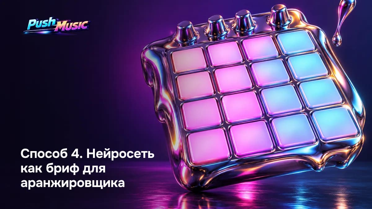 Нейросеть как бриф для аранжировщика: сгенерированный набросок объясняет темп, характер и форму лучше слов