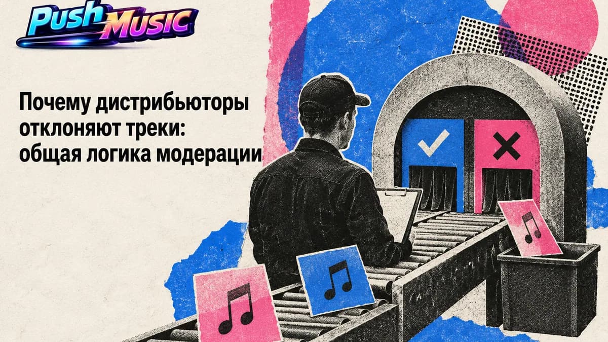 Почему дистрибьюторы отклоняют треки: общая логика модерации