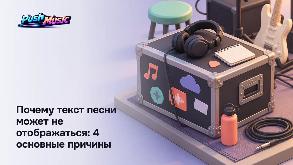 Почему текст песни может не отображаться: 4 основные причины