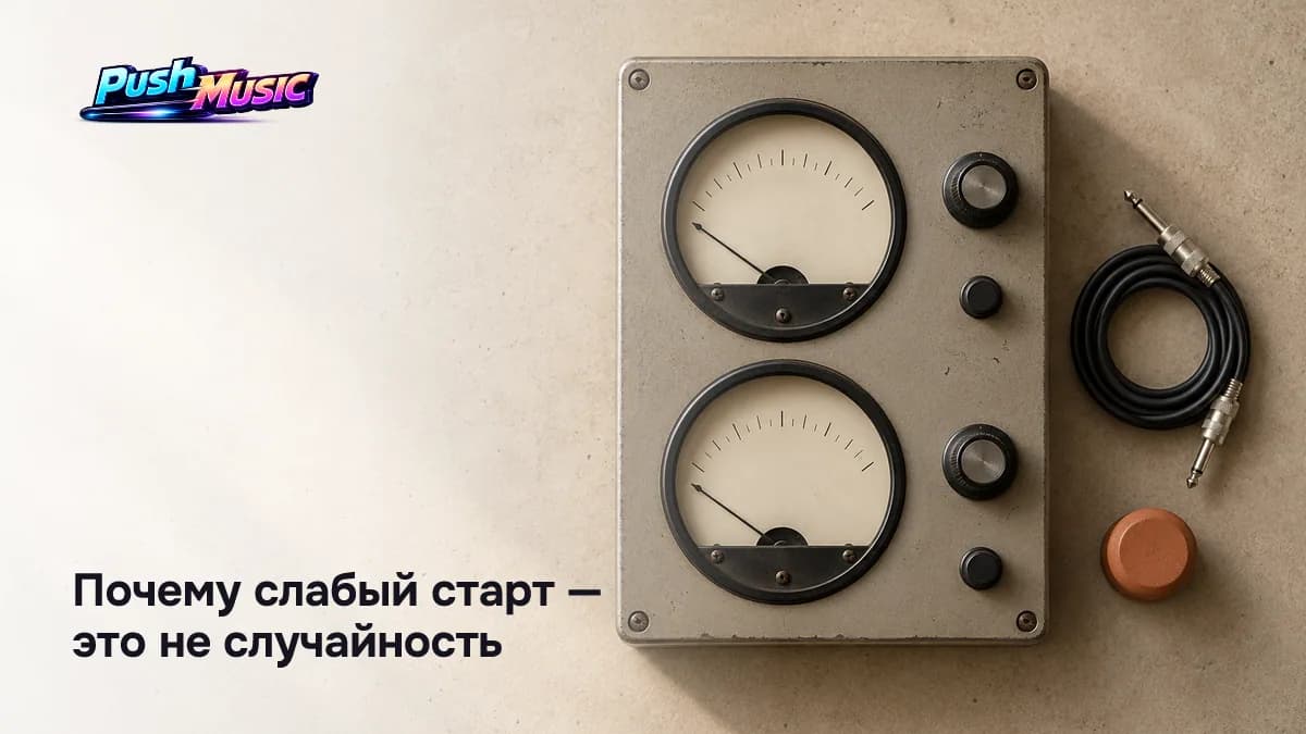 Почему слабый старт не случайность: алгоритмы смотрят на поведение слушателей, а не на качество музыки
