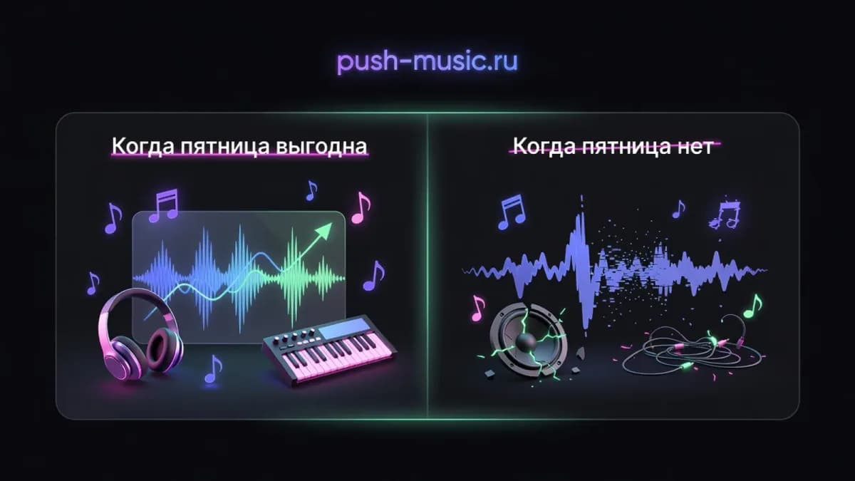 Когда пятница выгодна для релиза, а когда нет: сравнение двух ситуаций