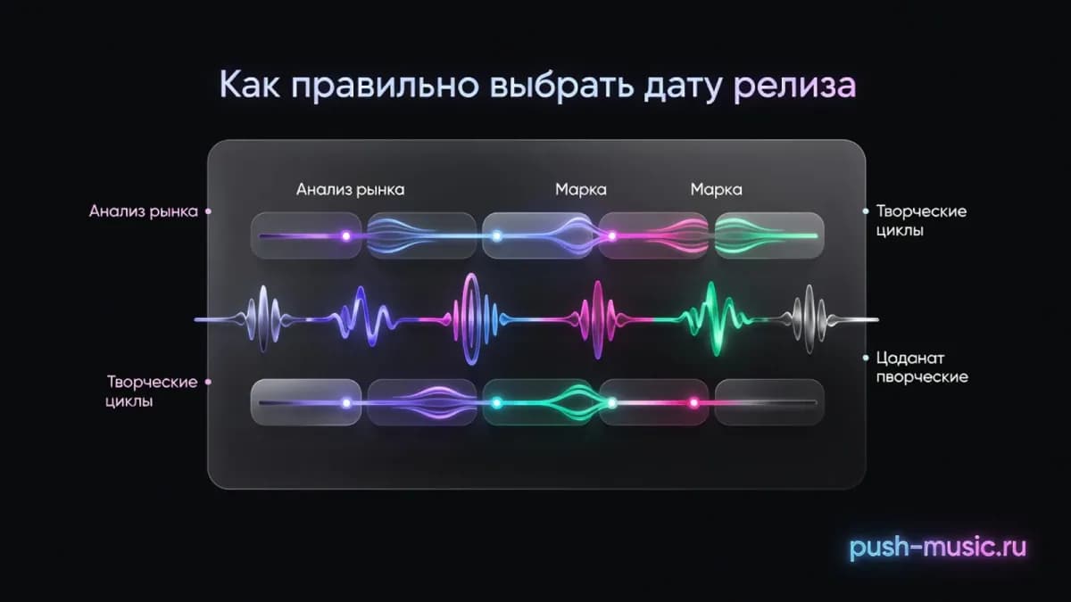 Как правильно выбрать дату релиза: анализ рынка, творческие циклы и планирование промо